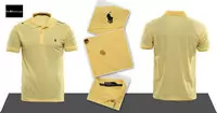 jogging tee shirt cotton polo ralph lauren man f5 yellow